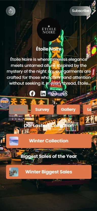 new theme